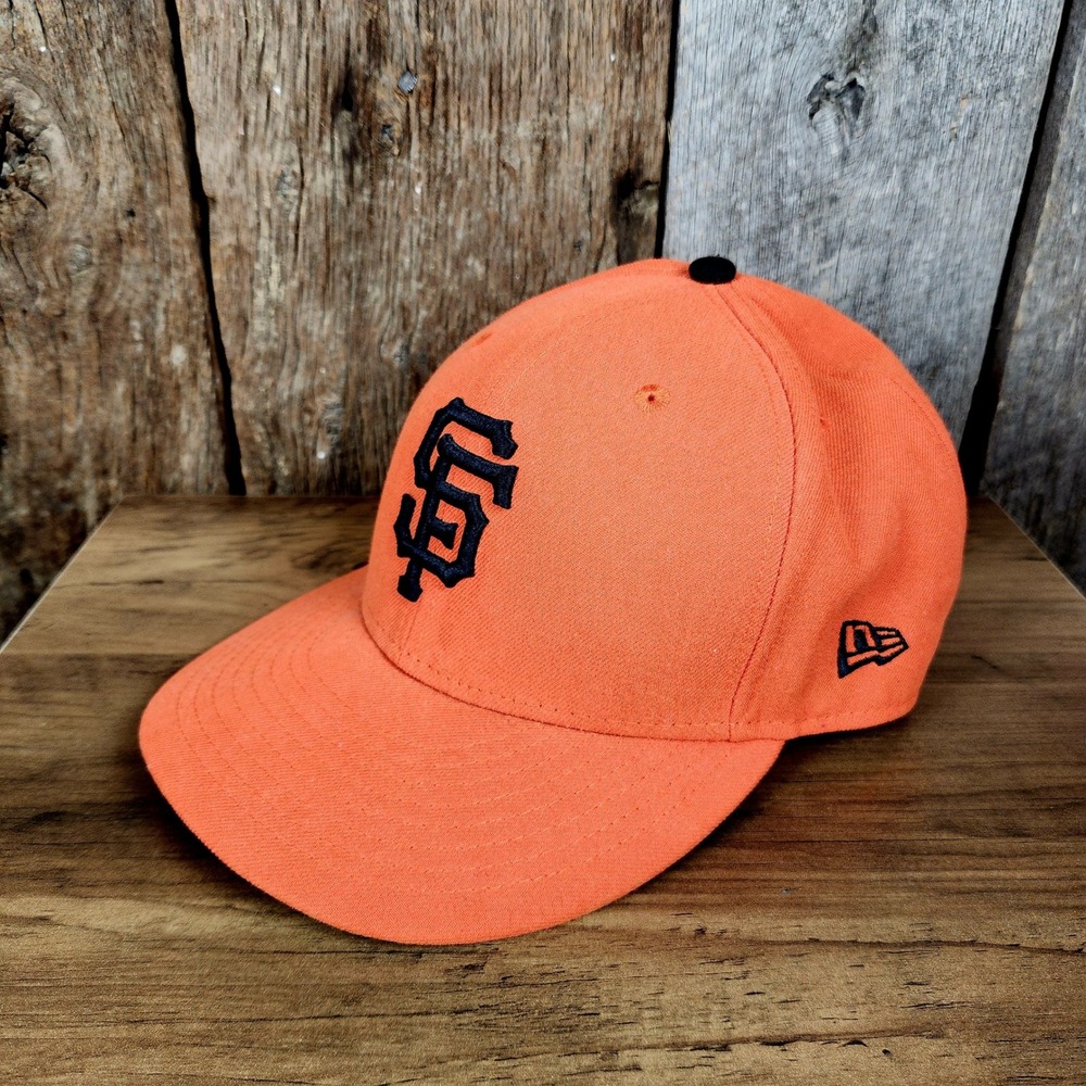 New Era 9FIFTY‎ San Francisco Giants Snapback Hat Orange Black MLB Mens Cap